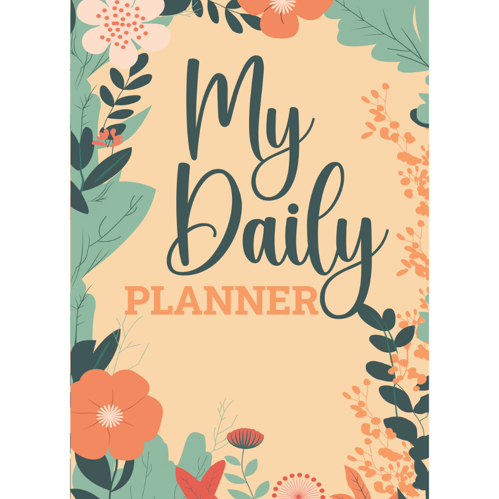 My Daily Planner - Front- Iconsmediapublishing.com