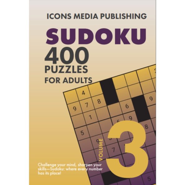 400 Very Hard Level Sudoku Puzzles Volume 3