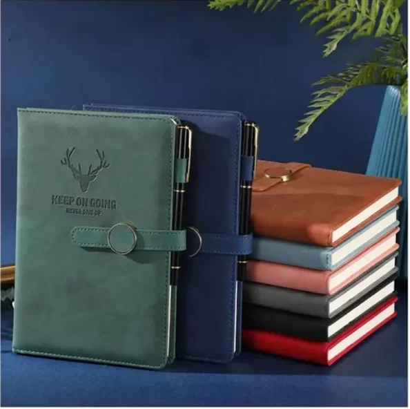 Elegant Notebook Collection: "Keep On Going" Series