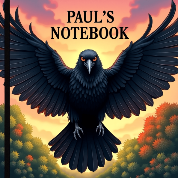 Paul's Personalized Cardinal Notebook