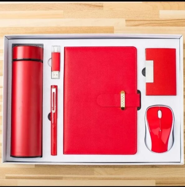 Vibrant Red Executive Office Set