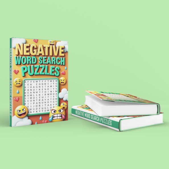 Negative Word Search Puzzles - Image 2