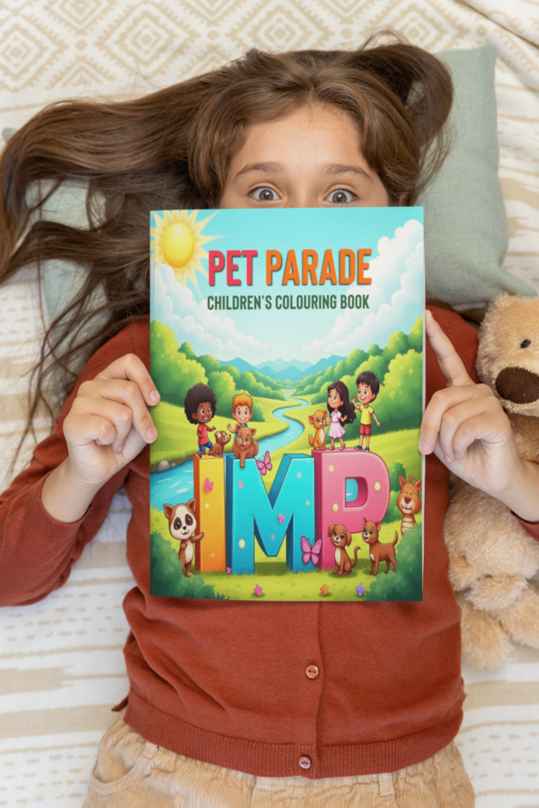 Pet Parade: Children's Colouring Book