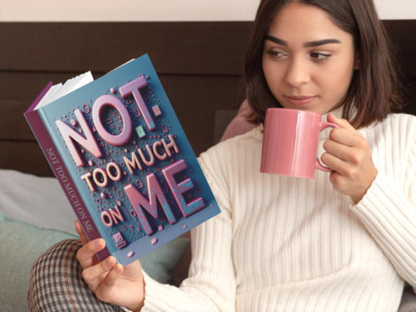 📓 “NOT TOO MUCH ON ME” A5 JOURNAL/NOTEBOOK 📓