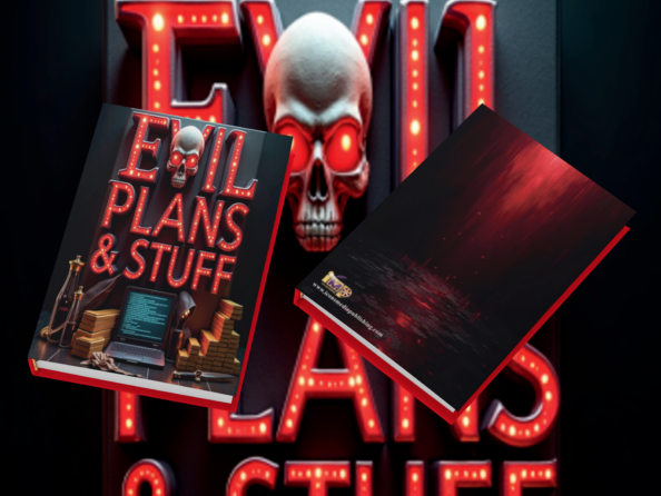 📓 EVIL PLANS & STUFF - The Ultimate Villain’s Notebook 💀