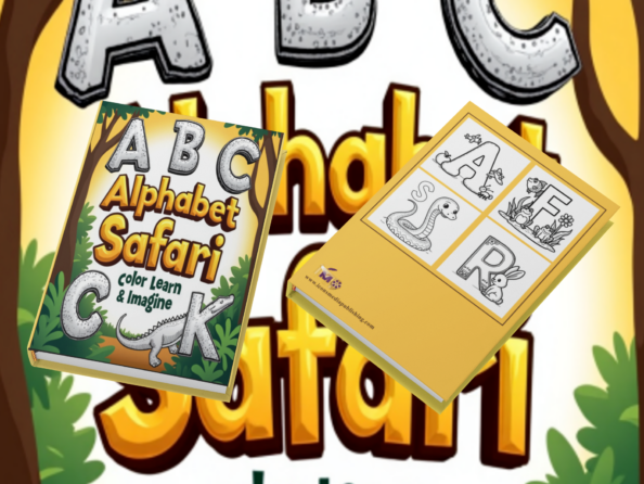 🦁 ABC Alphabet Safari: Color, Learn & Imagine 🦁 - Image 2