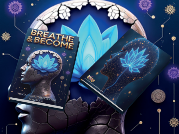 🧠 BREATHE & BECOME - Mental Health Reflections Notebook 🌸 - Image 6