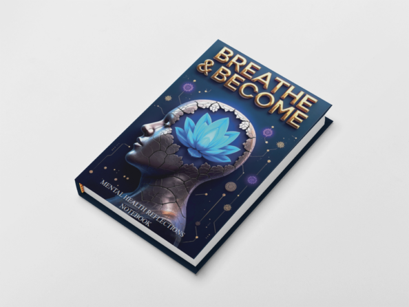 🧠 BREATHE & BECOME - Mental Health Reflections Notebook 🌸 - Image 7