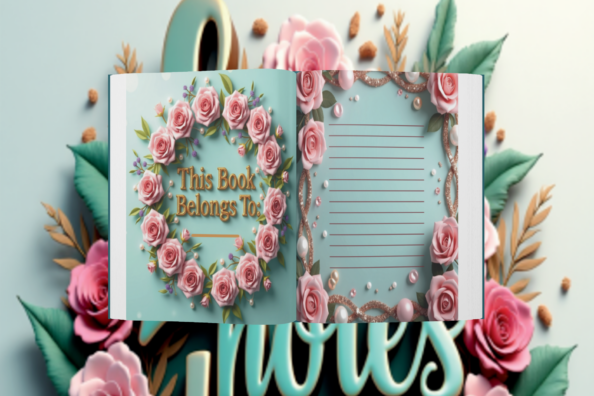 💖 Love Notes & Wedding Hopes Notebook💍 - Image 2