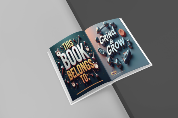💪 GRIND & GROW: Ultimate Fitness Journal 💪 - Image 2