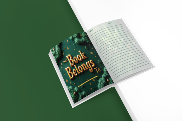 🌿 GREEN THOUGHTS - Premium Cannabis Journal & Notebook 🌿 - Image 2