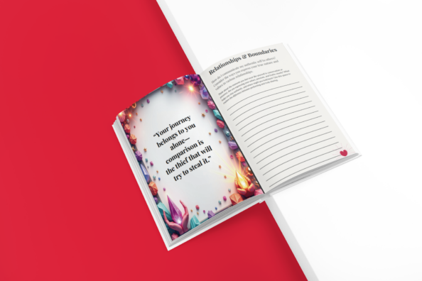 🧠 BREATHE & BECOME - Mental Health Reflections Notebook 🌸 - Image 5