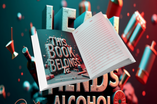 🔮 “LEAN FIENDS & ALCOHOL DREAMS” A5 JOURNAL/NOTEBOOK 🔮 - Image 2