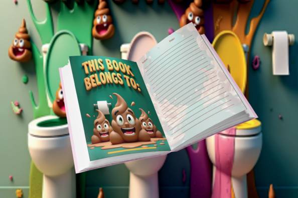 “The Diarrhea Chronicles” - Your Hilarious Bathroom Companion! 💩🚽 - Image 2